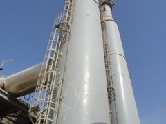 Exhaust stacks of the power plant